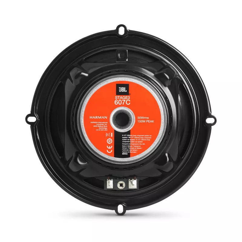 JBL STAGE3607C Autolautsprecher Rund 2-Wege 250 W 2 Stück
