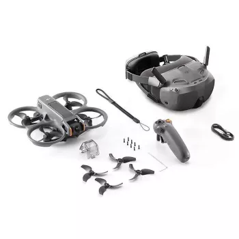 DJI Avata 2 Fly Smart Combo (Einzelakku) – kompaktes FPV-Drohnen-Kit mit einem Akku