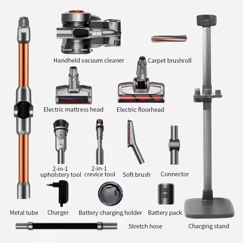 2-in-1 Stielstaubsauger JIMMY H9 Pro