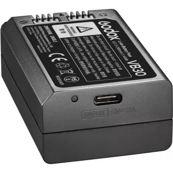 Camcorder-Blitz Godox V1Pro Schwarz 1,5 s Recyclingzeit
