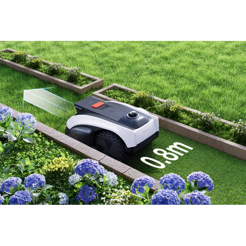 Ecovacs GOAT O1200 LiDAR PRO EU Roboter-Rasenmäher Batteriebetrieben Schwarz, Weiß