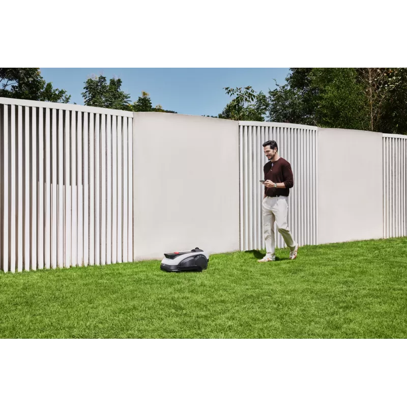 Ecovacs GOAT O1200 LiDAR PRO EU Roboter-Rasenmäher Batteriebetrieben Schwarz, Weiß