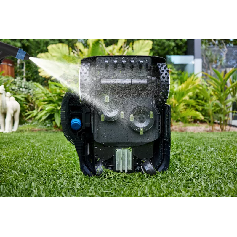 Ecovacs GOAT A1600 LiDAR PRO EU Roboter-Rasenmäher Akku Schwarz, Weiß