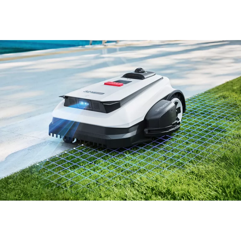 Ecovacs GOAT A1600 LiDAR PRO EU Roboter-Rasenmäher Akku Schwarz, Weiß