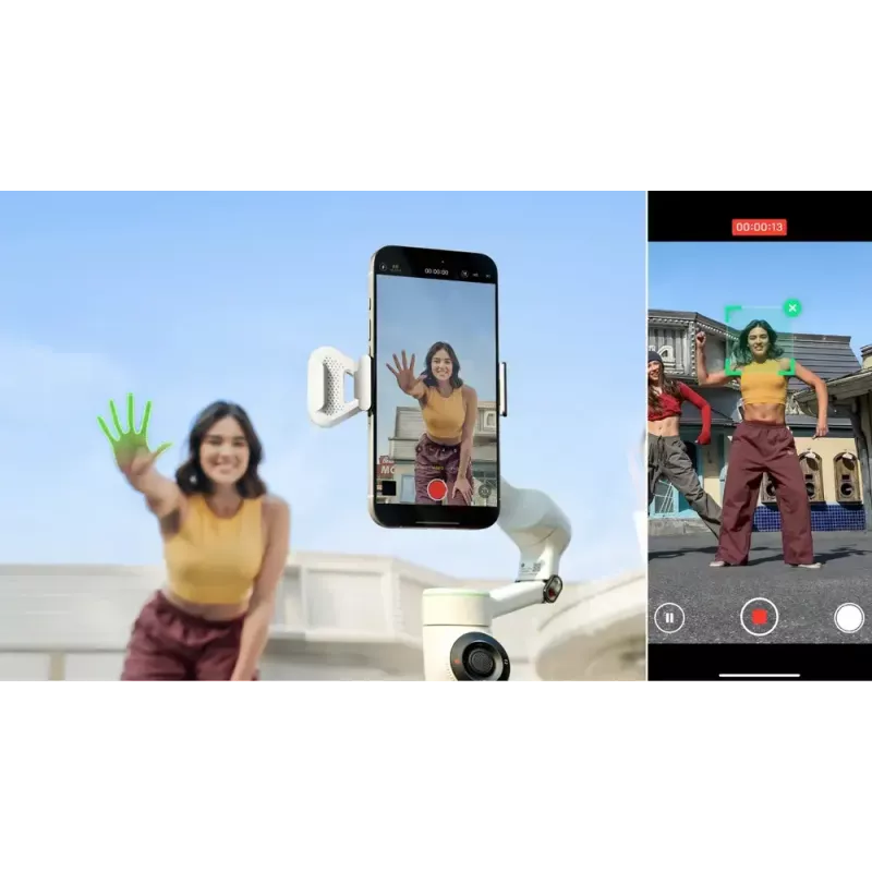 Smartphone-Kamerastabilisator Insta360 Flow 2 Pro Creator Bundle 360°-Rotation