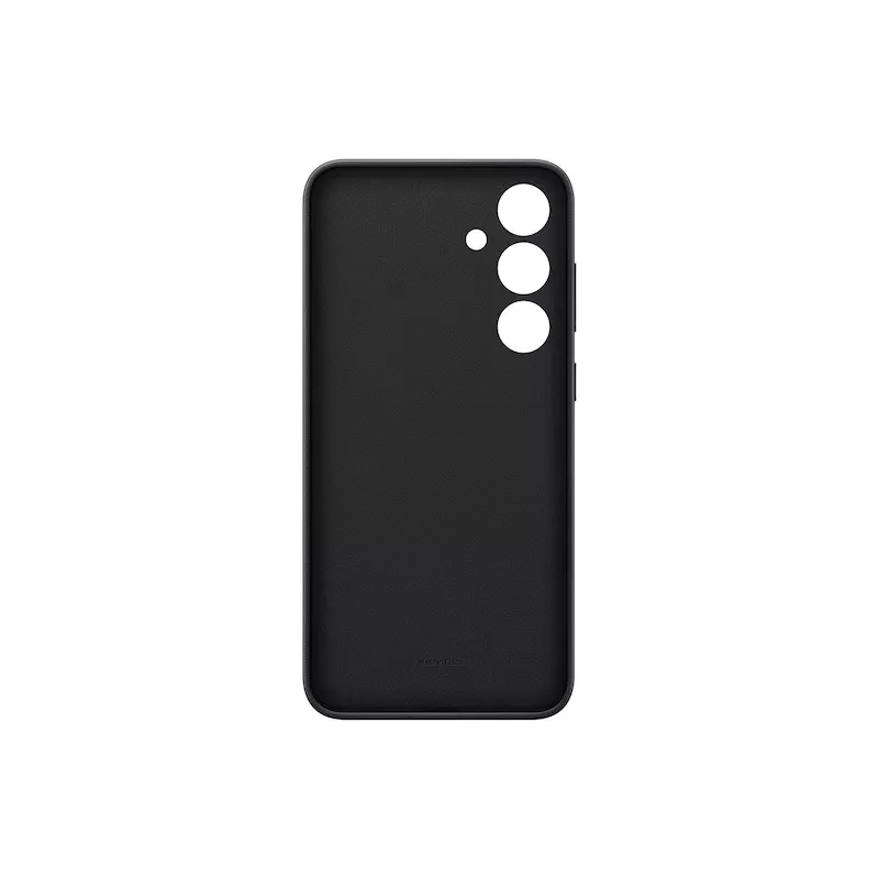 Samsung Galaxy S24+ Vegan Leather Case Schwarz Monochromatic 6.7-inch