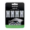 Ersatz-Rasenmähermesser MOVA MBKM10 für Mova 1000/600, 160×120×15 mm, 12 Stück