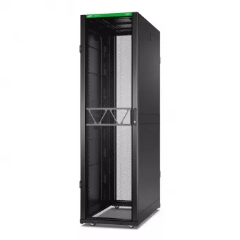 APC NetShelter SX Server Rack Gen 2, 45U, 2124H x 600W x 1200D mm, with Sides, Schwarz