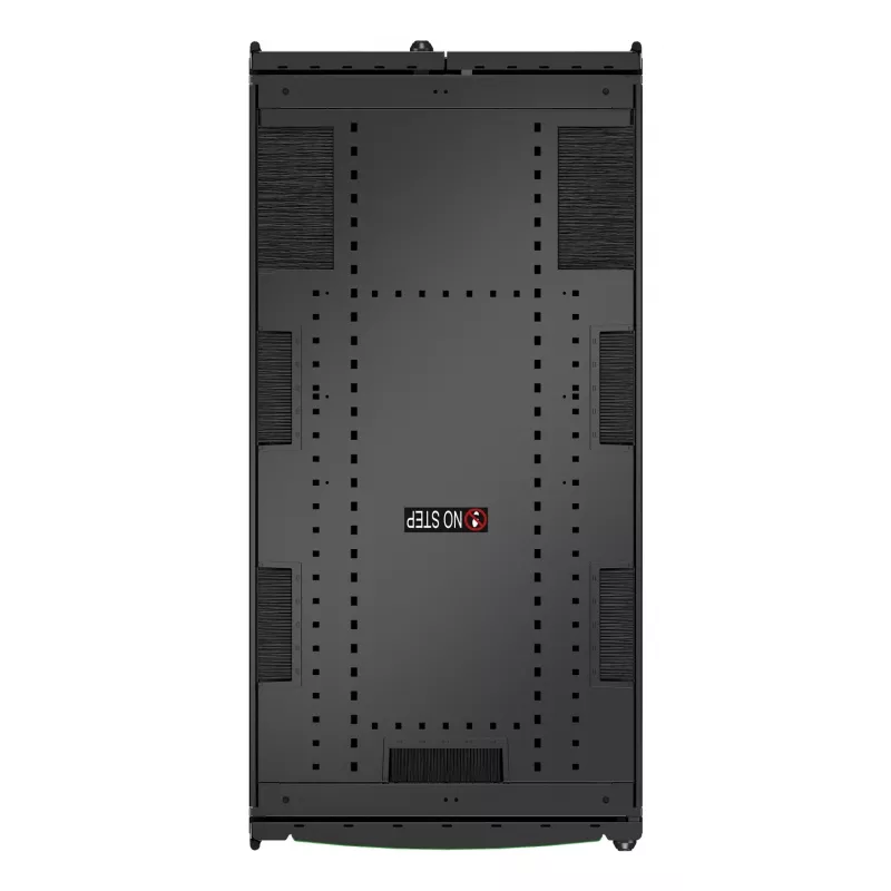 APC NetShelter SX Server-Rack Gen 2, 48HE, 2258H x 600B x 1200T mm, mit Seitenwänden, Schwarz