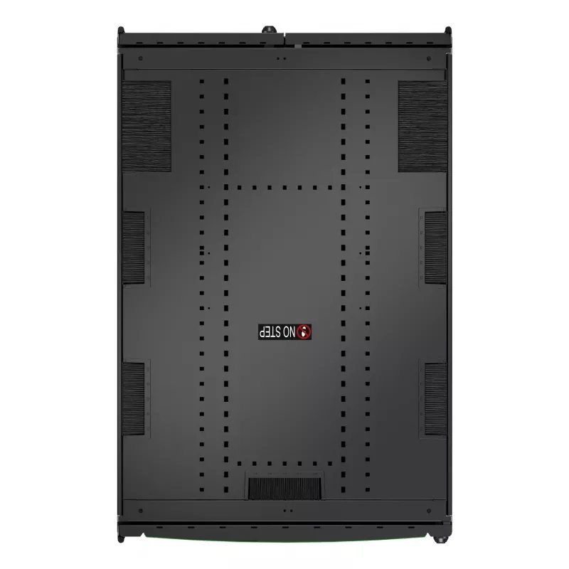 APC NetShelter SX Server Rack Gen 2, 48U, 2258H x 800W x 1200D mm, mit Seitenwänden, Schwarz