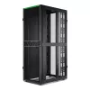 APC NetShelter SX Server Rack Gen 2, 48U, 2258H x 800W x 1200D mm, mit Seitenwänden, Schwarz