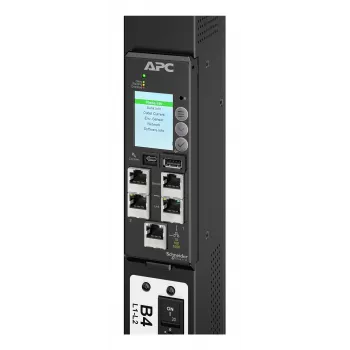APC NetShelter Rack PDU Advanced Gen 2, Metered, 3-phasig, 43,5 kW 400 V 63 A oder 34,6 kW 415 V 60 A, 560P6, 42 Steckdosen