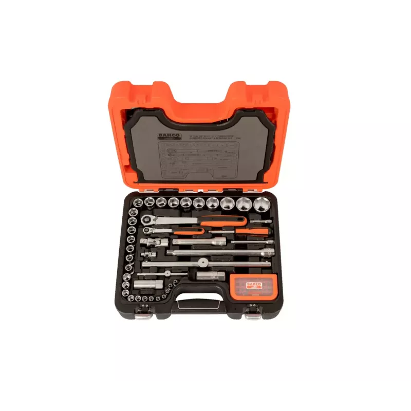 Bahco S95 Steckschlüsselsatz, 1/2" und 1/4", 95 Stk.