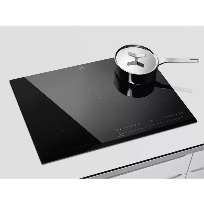 Electrolux EIV835 Schwarz Einbau 80 cm Induktionskochfeld mit Zonen 5 Zone(n)