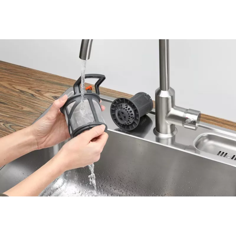 Einbau-Geschirrspüler Electrolux EEM69410W — 15 Maßgedecke, 42 dB, volle Größe 60 cm, AirDry