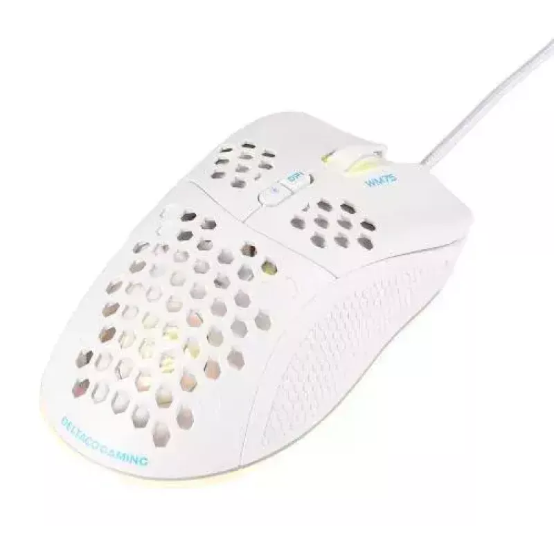 Gaming-Maus Deltaco GAM-108-W USB Typ A