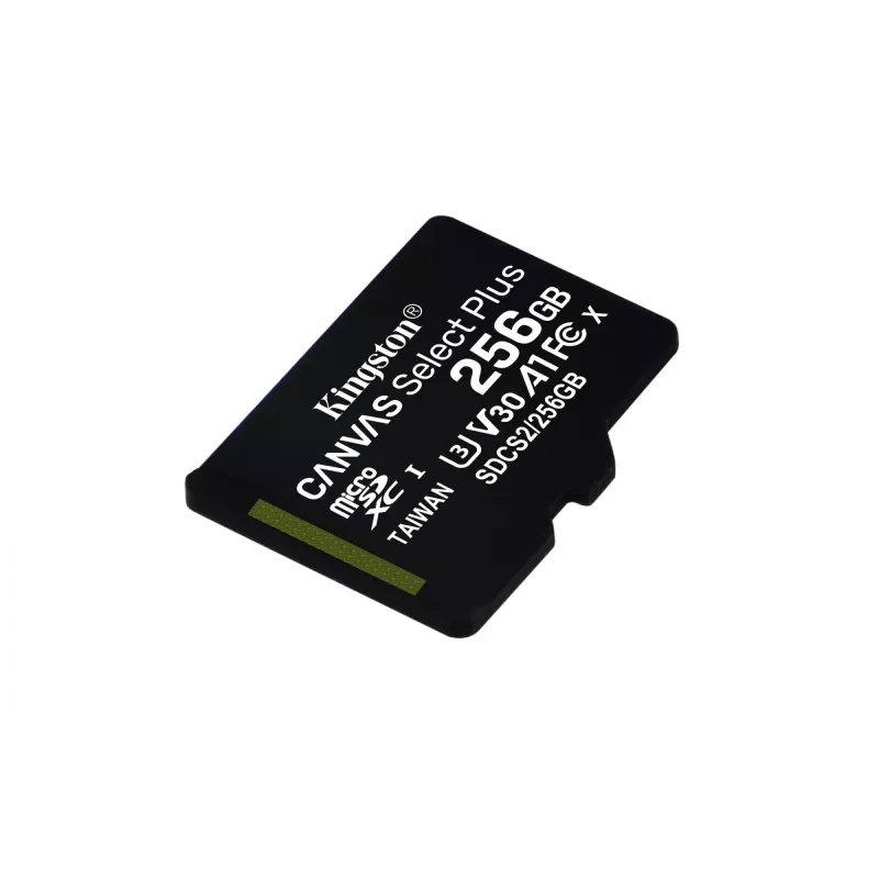 Kingston Technology Canvas Select 256GB micSDXC Plus 100R A1 C10 Karte + Adapter