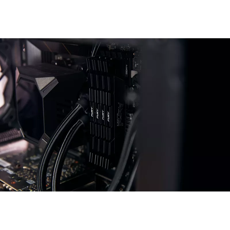 Kingston Technology FURY 16GB 3200MT/s DDR4 CL16 DIMM 1Gx8 Renegade Schwarz