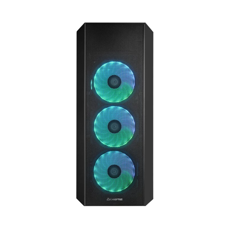 Chieftec GL-04B-OP Computergehäuse Midi Tower Schwarz