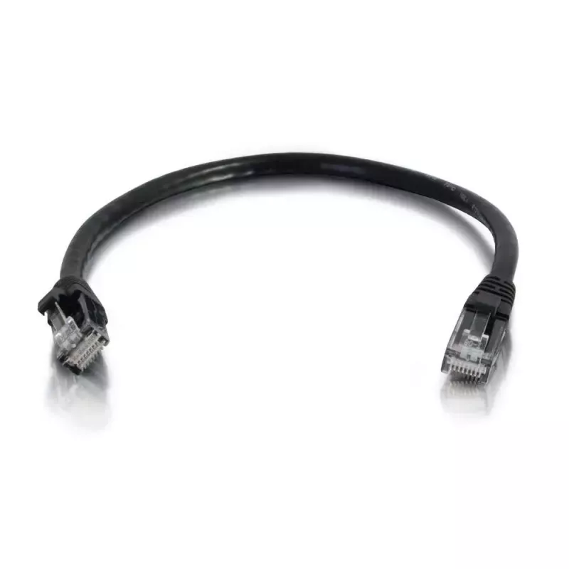 Netzwerkkabel C2G 10m Cat5e RJ-45 U/UTP Schwarz