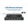Intellinet 9-Port-Switch 8 x 2,5G Ethernet-Ports und 1 SFP+ Uplink