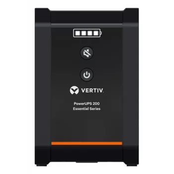 Vertiv PowerUPS 200 Essential PSA6E-600IT-SCH, 600VA/315W, Line-Interactive, 0,6 kVA, 315 W, Sinus, 140 V, 290 V
