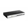 D-Link 10-Port Gigabit PoE+ Smart Managed Switch inklusive 2 SFP-Ports
