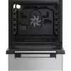 Whirlpool W5G8LMX Freistehender Herd Elektro Gas Edelstahl