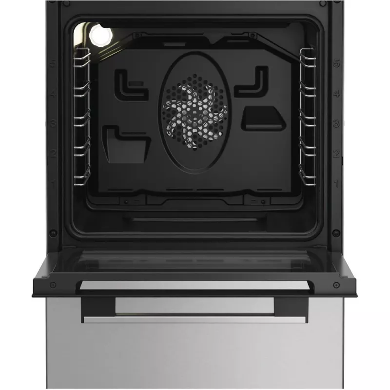 Whirlpool W5G8LMX Freistehender Herd Elektro Gas Edelstahl