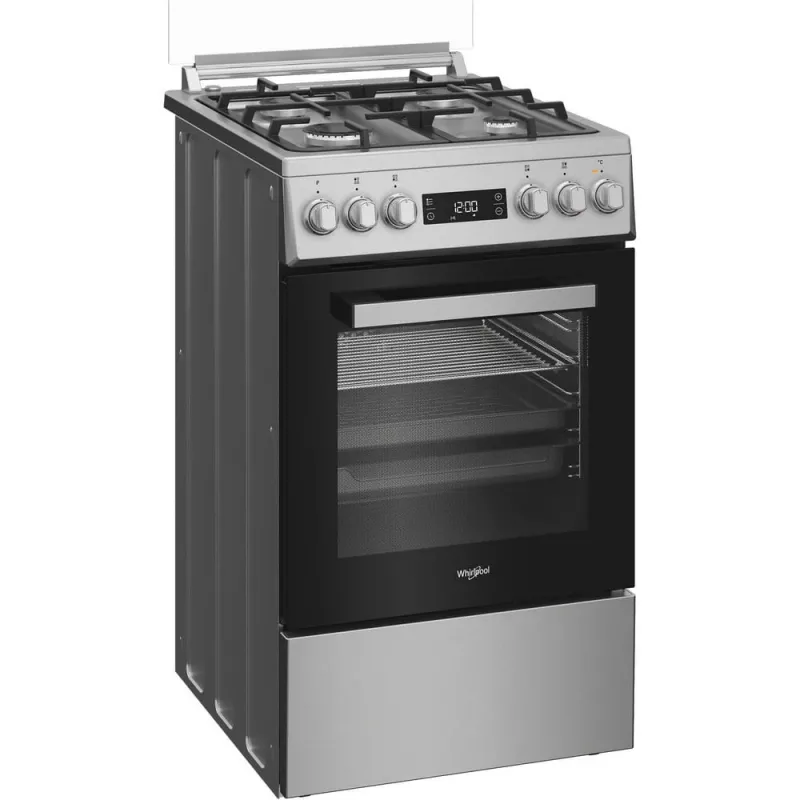Whirlpool W5G8LMX Freistehender Herd Elektro Gas Edelstahl