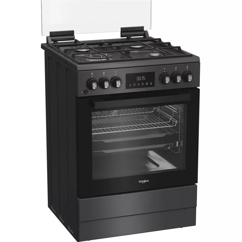 Whirlpool 859991716090 Herd Freistehender Herd Elektro Gas Schwarz