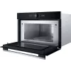 Whirlpool WMD54MX Schwarz, Edelstahl Grillmikrowelle Einbau 31 L 1000 W