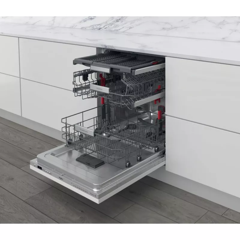 Whirlpool WIO 3O26 PL Vollintegriert 14 Maßgedecke