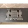 Whirlpool TGML 650 IX Edelstahl Einbau 58 cm Gas 4 Kochzonen