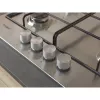 Whirlpool TGML 650 IX Edelstahl Einbau 58 cm Gas 4 Kochzonen