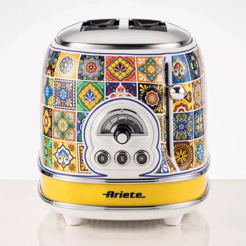 Ariete 0155/0P 6 2 Scheiben 810 W Blau, Gelb