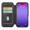 Cellularline Daily Mag - iPhone 17 Pro Max Buchhülle mit halbtransparentem Hartrücken kompatibel mit Magsafe®-Ökosystem