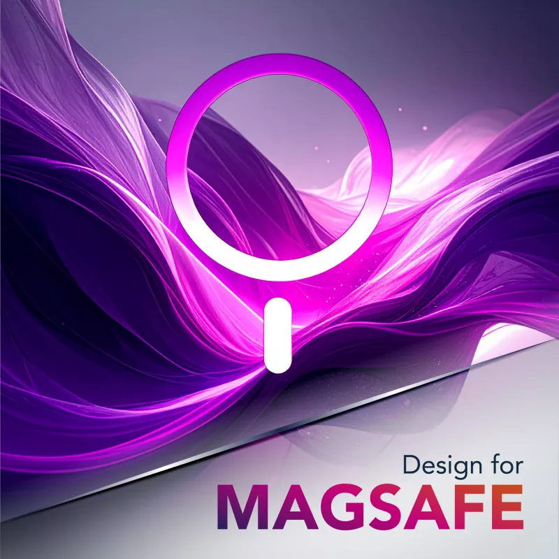 Cellularline Daily Mag - iPhone 17 Pro Max Buchhülle mit halbtransparentem Hartrücken kompatibel mit Magsafe®-Ökosystem