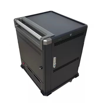 Ewent EW1703 tragbarer Geräteverwaltungswagen/-schrank Schwarz, Grau