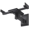 Techly Couple Lautsprecher-Wandhalterungen bis 25 kg Schwarz ICA-SP SS201