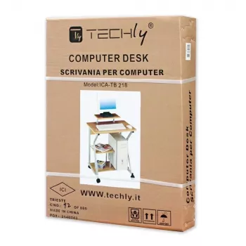 Techly Kompakter Computertisch ICA-TB 218