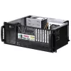 Techly Gehäuse Industrie-Rack 19/Desktop 4U Ultra Kompakt Schwarz I-CASE MP-P4HX-BLK6