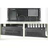 Techly Gehäuse Industrie-Rack 19/Desktop 4U Ultra Kompakt Schwarz I-CASE MP-P4HX-BLK6