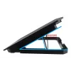 Techly ICOOL-CP11TY Laptop-Ständer Schwarz 43,2 cm (17 Zoll)
