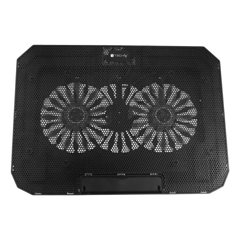 Techly ICOOL-CP11TY Laptop-Ständer Schwarz 43,2 cm (17 Zoll)