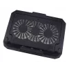Techly ICOOL-CP11TY Laptop-Ständer Schwarz 43,2 cm (17 Zoll)