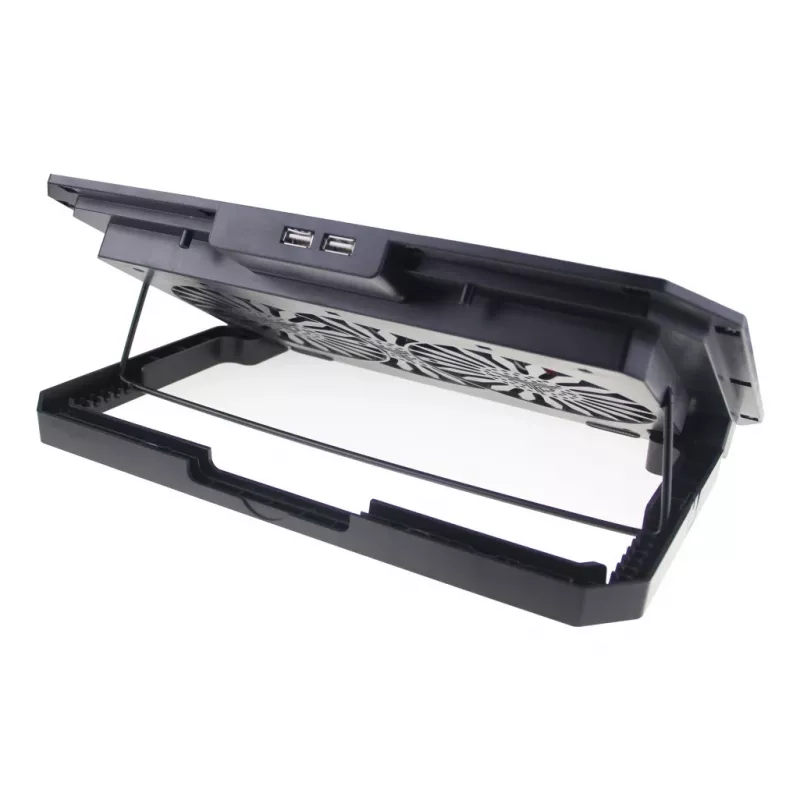 Techly ICOOL-CP11TY Laptop-Ständer Schwarz 43,2 cm (17 Zoll)