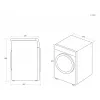 Candy Smart Pro CSOE H10A2TE-S Wäschetrockner Freistehend Frontlader 10 kg Weiß