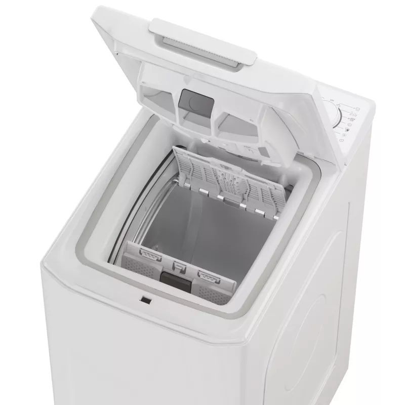 Candy TCA063D3-S Waschmaschine Toplader 6 kg 1000 U/min Weiß