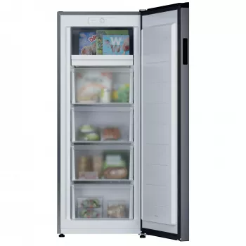 Candy CNUQ2L513EX Gefrierschrank Freistehend 169 L Edelstahl